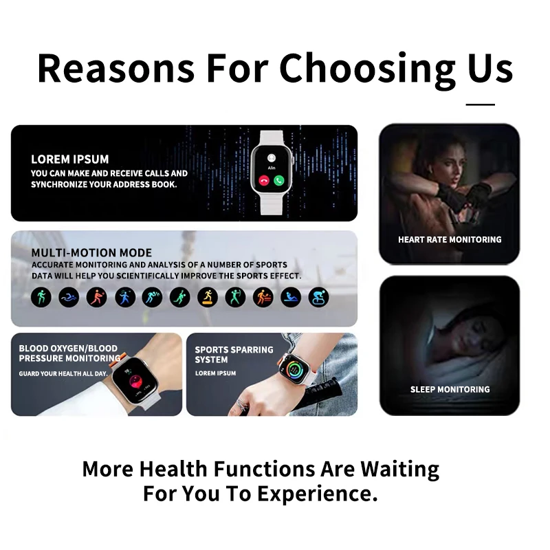 스마트 워치 8 울트라 GPS 스마트 워치 클래식 건강 모니터링 블루투스 통화 NFC 나침반 방수 스마트워치 어린이 선물용