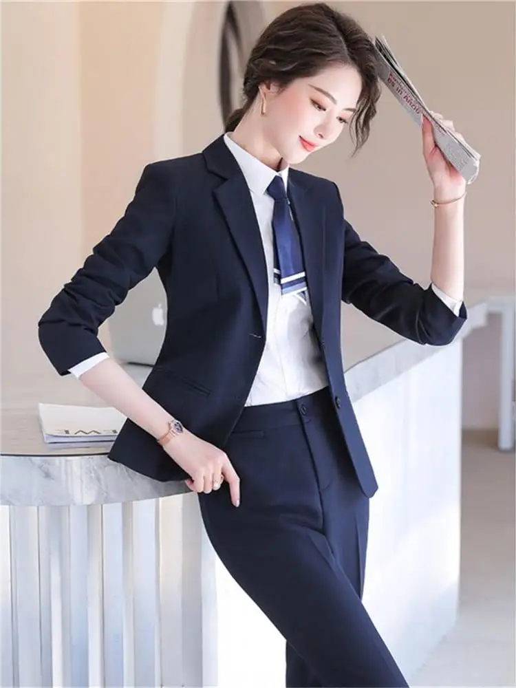 プロフェッショナルレディーススーツ 2025 春秋新作 スタイリッシュなワークウェア 面接 フォーマル アウター オルトスベ