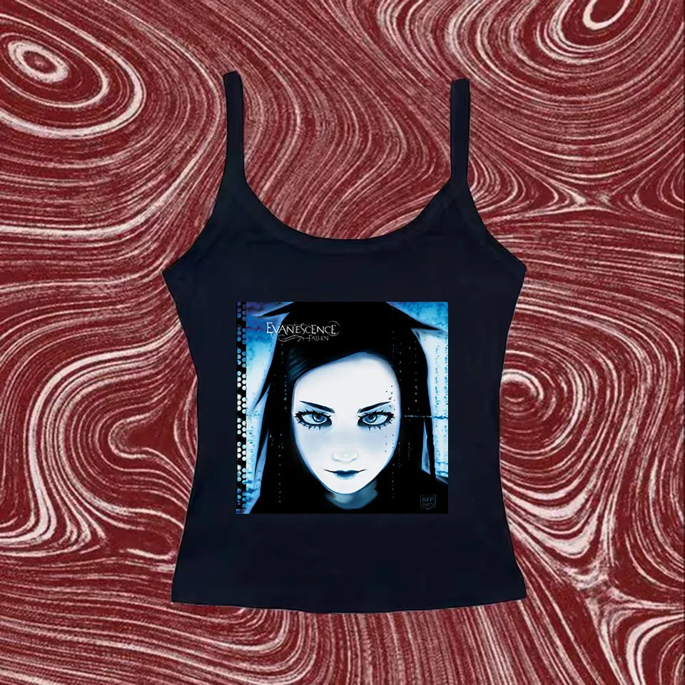 Punk Y2K korte mouwen Gothic straat T-shirt dames casual basic T-shirt dames jaren 2000 Gothic Emo meisjes street wear