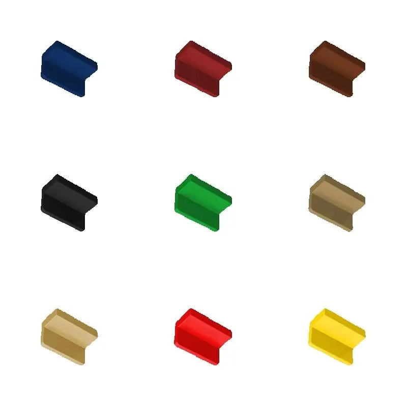 100pcs 4865 Panel 1x2x1 Building Blocks Toys Kit Wall Board 26169 Bricks Particle Puzzle DIY Children Birthday Kid Gifts