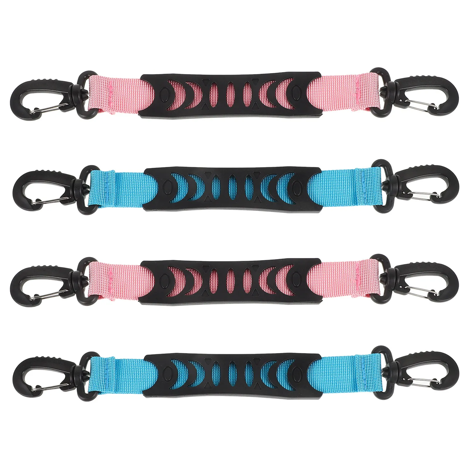 

4Pcs Skates Shoes Hook Belt Durable Nylon Portable Boot Carrier Strap Lightweight Snowboard Boot Straps Easy Attachment