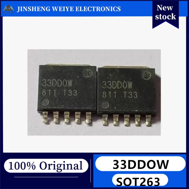 (10/50 pièces) 33DDOW 33DD0W SOT263 Amplificateur de puissance, unité principale, puce vulnérable, neuf, stock original