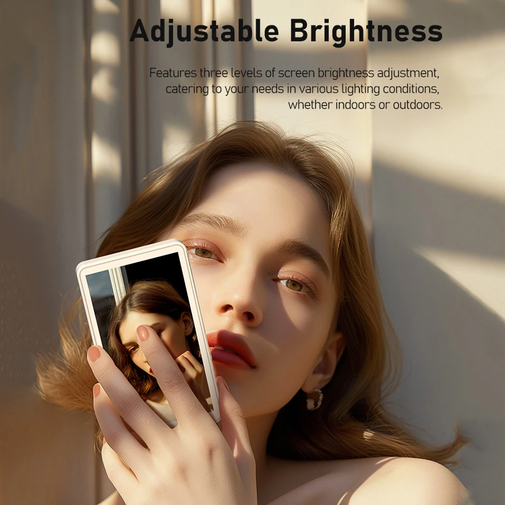 شاشة مراقبة سيلفي لمدونة الفيديو المغناطيسية، شاشة سيلفي لاسلكية، شاشة كاميرا خلفية خلفية لصور السيلفي، حامل مغناطيسي للبث المباشر