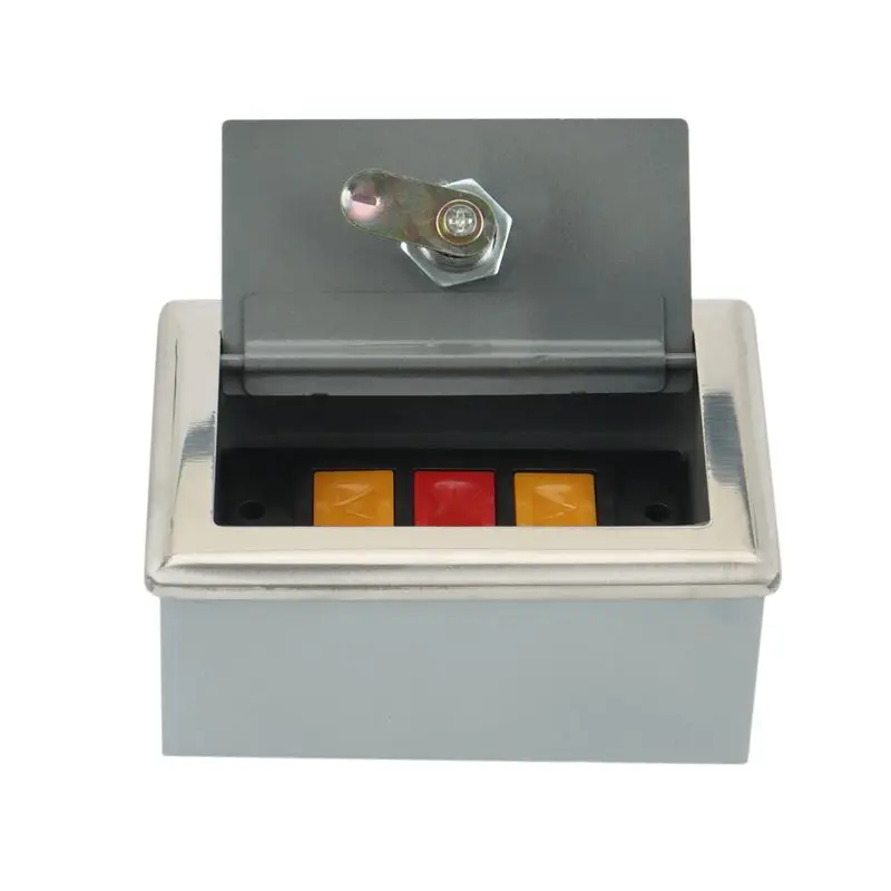 Limited Stock-FF 2X Garage Door Opener, Electric Door Roll Switch Lock Box, Surface Mounted Concealed Button Switch A