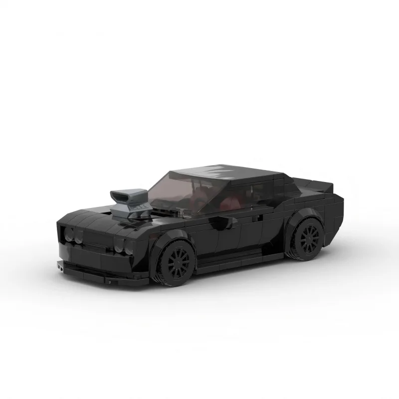

Конструктор MOC 8 Grid Classic Muscle Car: Модель автомобиля серии Speed из строительных блоков