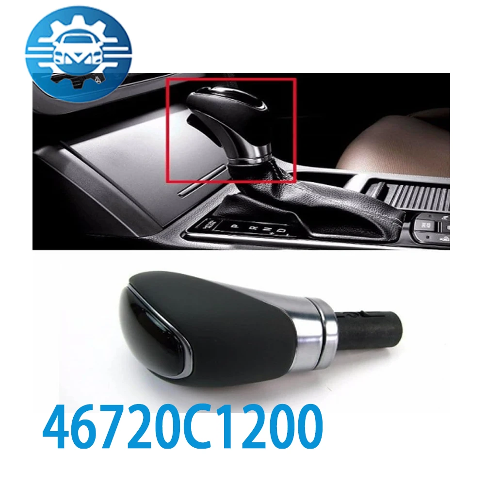 

46720C1200 Gear control shift handle black High Glossy A/T Gear Shift Knob For Hyundai LF Sonata 2015 2016 2017 2018