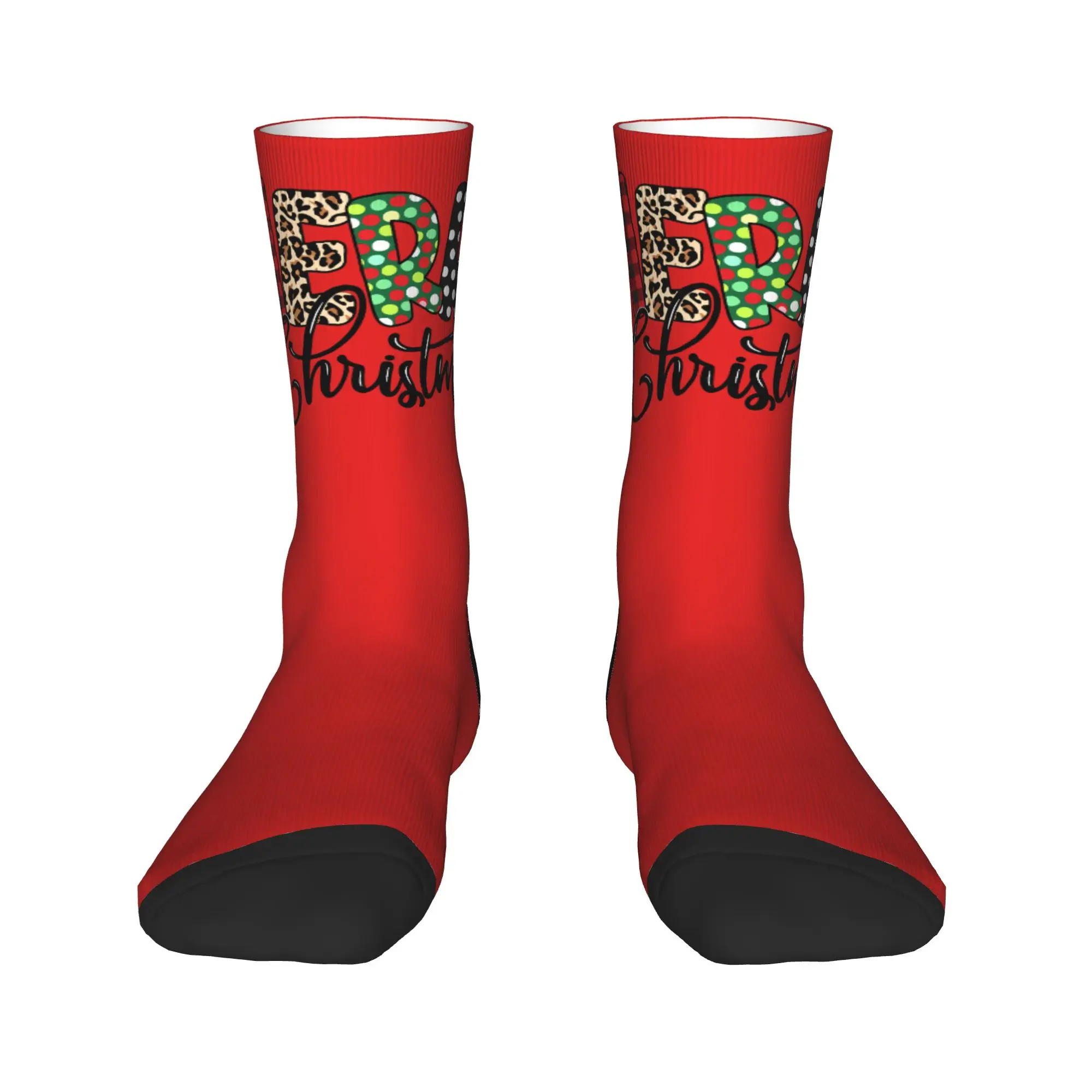 Meias de natal outono meias lazer masculino meias de alta qualidade design skate anti deslizamento meias