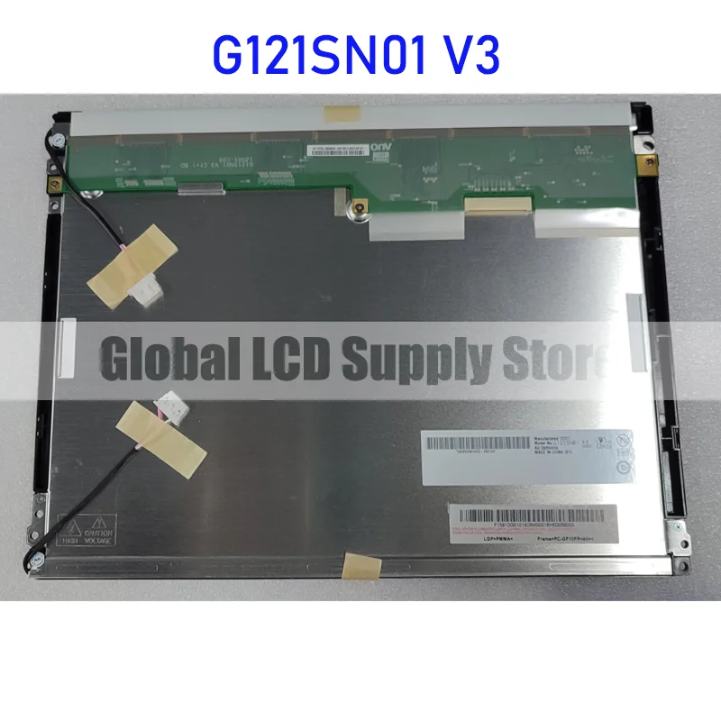 G121SN01 V3 12.1 Inch LCD Display Screen Panel Original for Auo Brand New and Fast Shipping Fully Tested