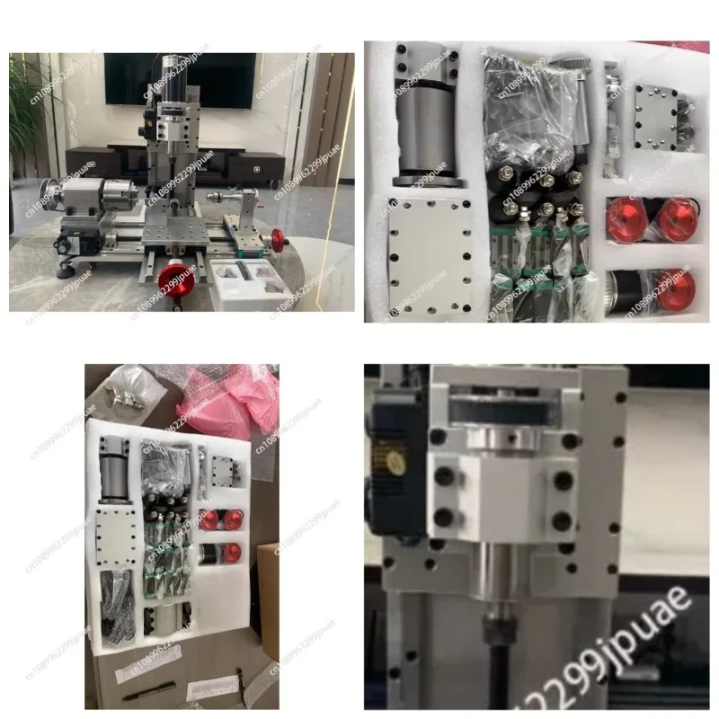 

DIY Turning Milling Drilling Machine Household Mini Lathe Milling Drilling Integrated Machine