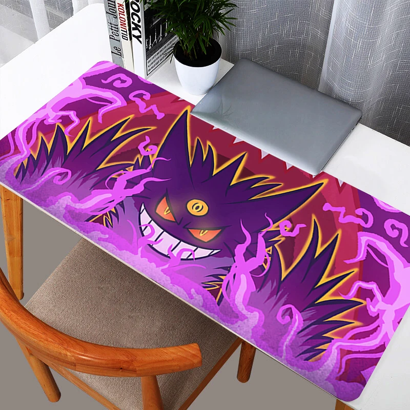 Kawaii Mouse Pad Anime Cute Girl Pokemon Pikachu Gabinete Gamer Computer Desk Mat Keyboard Gaming Accessories Mousepad