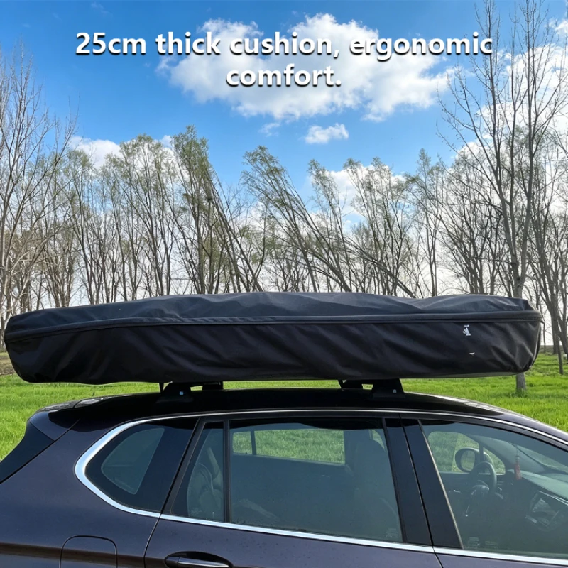High Quality‑Large Ultralight Four‑Season Inflatable Rooftop Tent Outdoor Car Camping