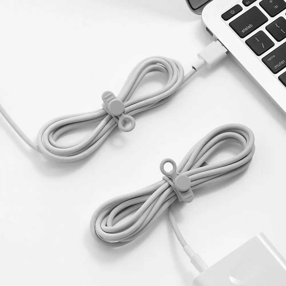 Enrolador envoltório cabo de carregamento fio de cabo de telefone reutilizáveis laços de cabo empacotamento organizador tiras de fixação de cabo organizador de cabo
