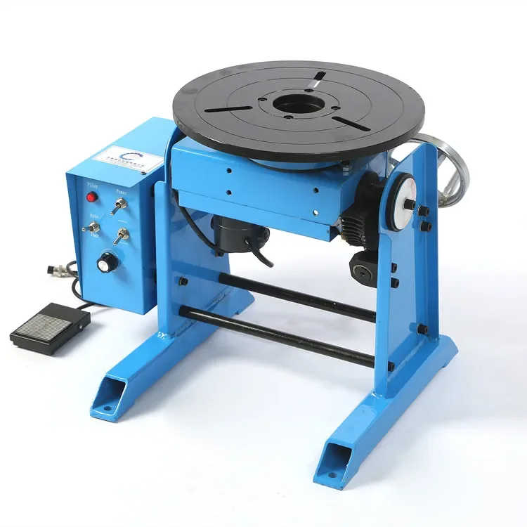 New 200mm Chuck Loading Welding Positioner with 50kg Capacity Competitive Price Motor Core Component