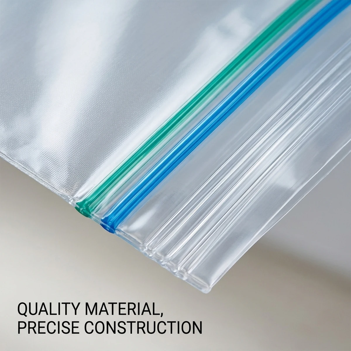 Double Zipper Food Storage Bags, Leakproof Freezer & Freshness Ziplock Bags For Meal Prep, Fruits, Meat & Kitchen Organization - view 5