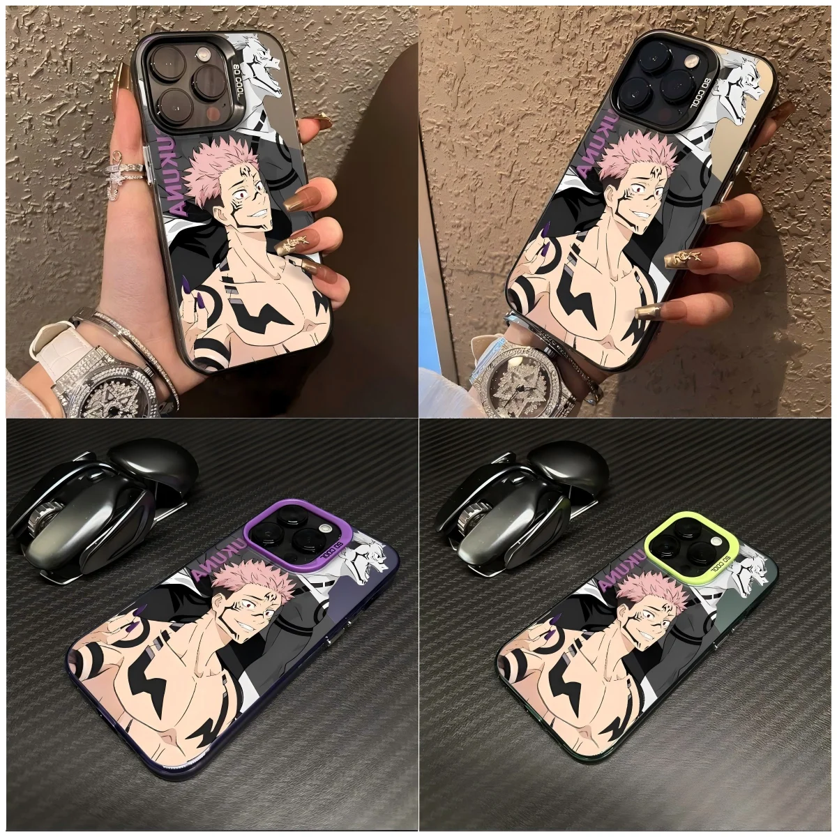 Anime Jujutsus Kaisen Phone Case for Samsung Galaxy S26 S25 S24 S23 S22 S21 S20 Note20 FE Ultra Edge Plus 4G 5G Anti Fall Cover