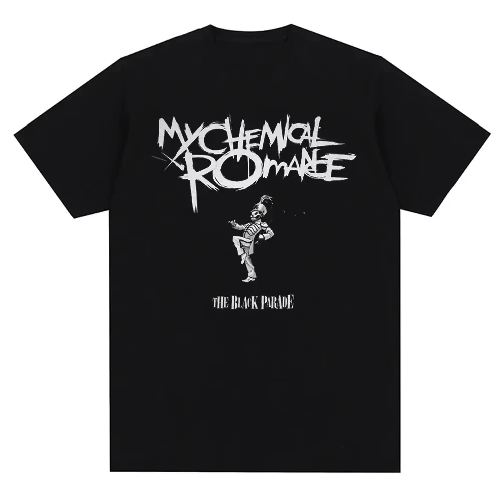 My Chemical Romance Mcr Band Men Women Cotton T-Shirt Printed Women T Shirt Casual Short Sleeve Tshirt Streetwear Trend Tee Tops