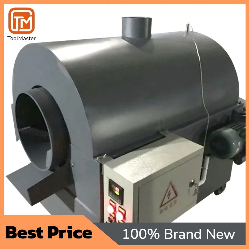 

[Hot Sale]Commercial Coffee Coco Bean Macadamia Nuts Dry Roasting Machine Sunflower Seeds Cashews Roaster Machine