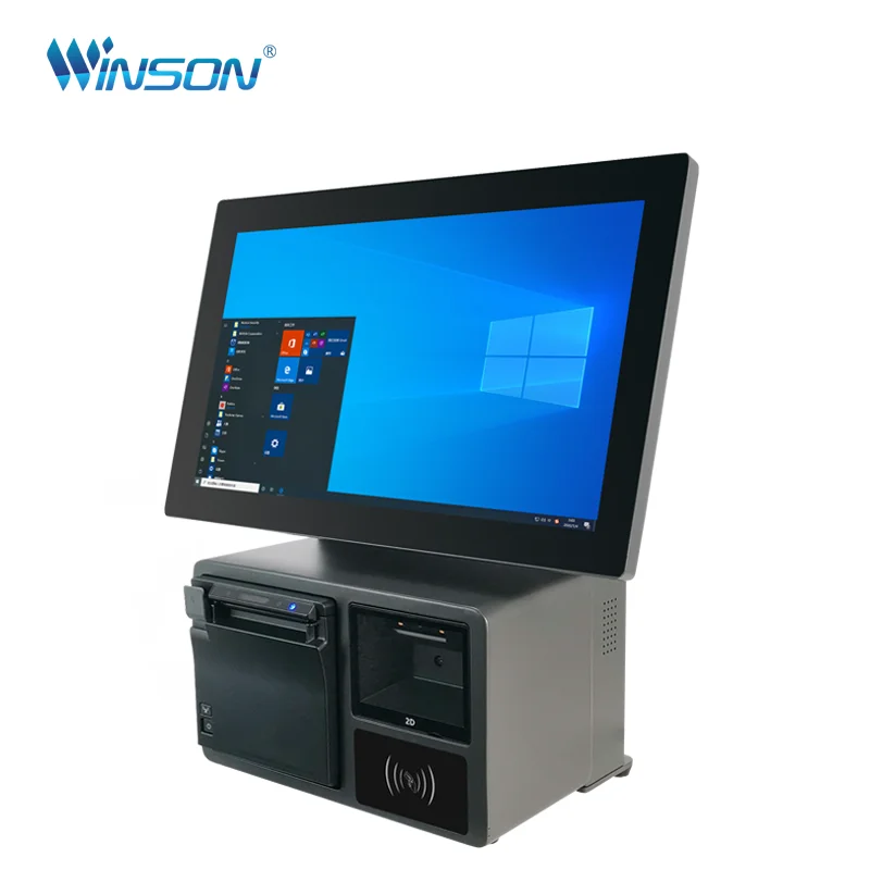 Restaurants Terminal Ordering Kiosk Smart Digital Food Aluminum Kiosk Machine Service Payment Self-service Kiosk