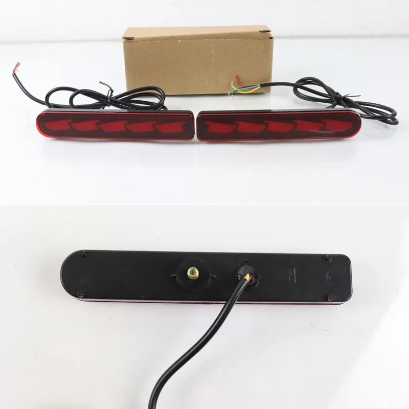 

Car LED Rear Bumper Lamps For Toyota FJ Cruiser USA 2007-2021 Brake Light Turn Signal Backup Reflector Lamp Taillights Fog lamp