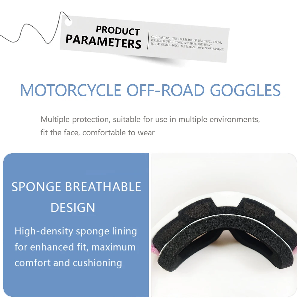 FBFU رجل امرأة التزلج على الجليد نظارات الشتاء التزلج نظارات الرياضة في الهواء الطلق ركوب الدراجات النارية يندبروف حماية النظارات الشمسية #3