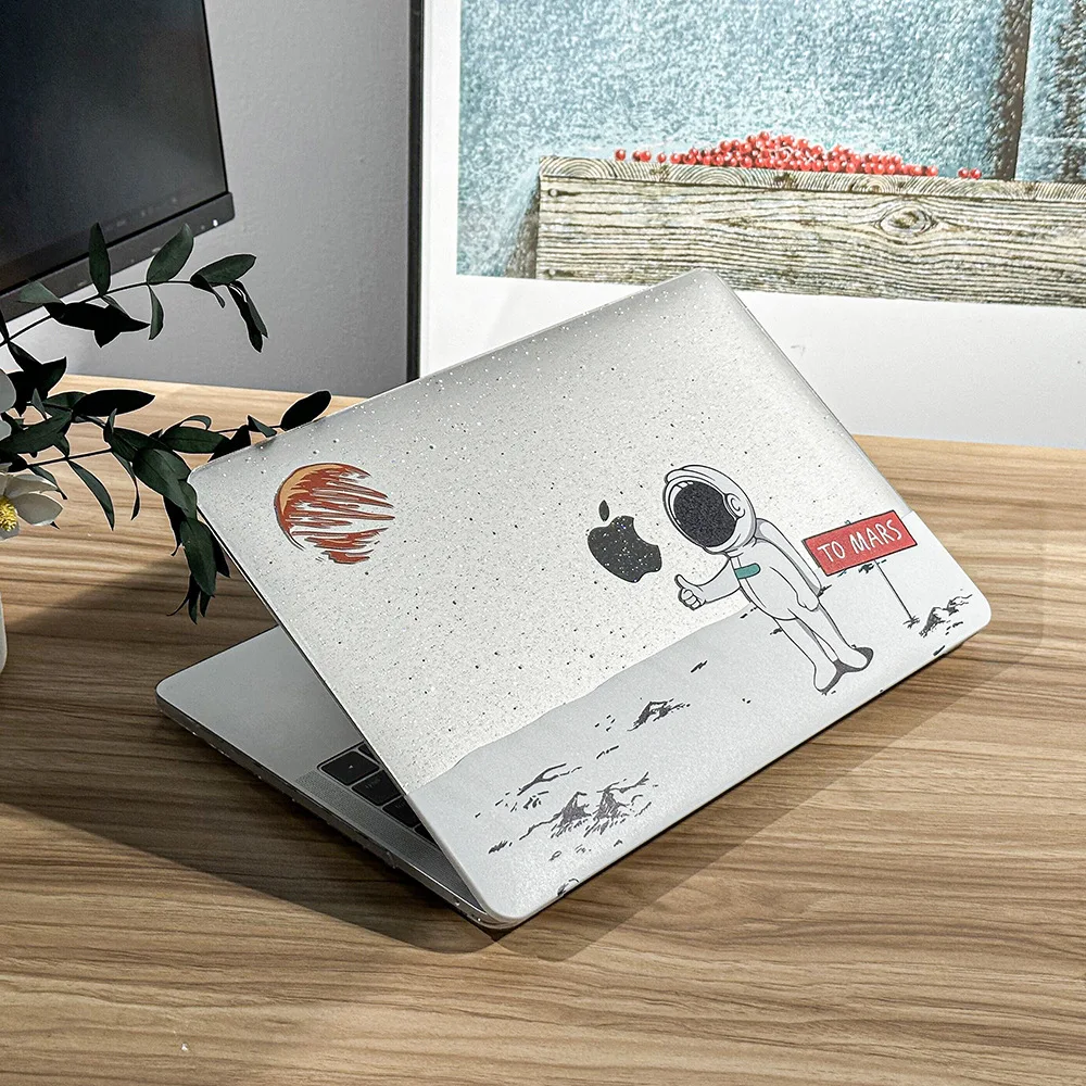 EGYAL Laptop Case for MacBook Pro 13 M2 2022 Cover M1 A2338 2020 Pro 16 M3 Hard Shell for Air M4 13 M5 15 2026 Shiny Print Case