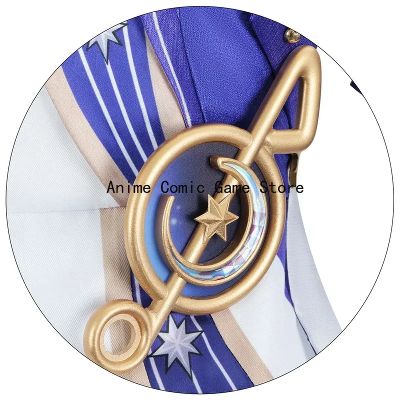 Em estoque XS-2XL robin cosplay honkai star rail cosplay traje peruca uniforme carnaval roupas de halloween para mulher