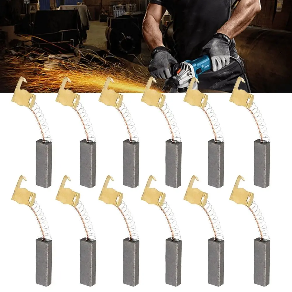 4 Uds. De alta calidad adecuado para QW12T-608 6*10*32mm cepillo de carbón cepillo de aspiradora QW12T-607 cepillo de Motor de cepillo de máquina