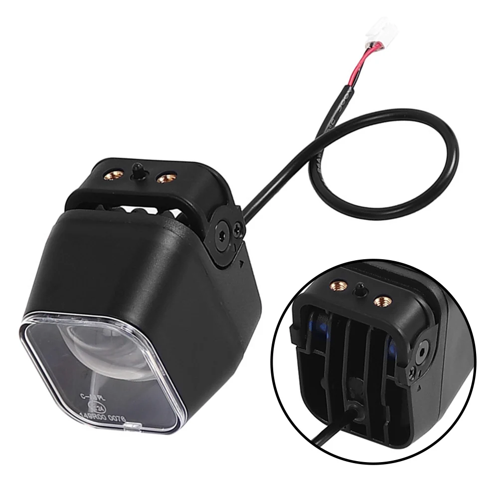 

New Electric Scooter Front LED Headlight New Electric Scooter Front LED Headlight Light KickScooter Replace Accessories