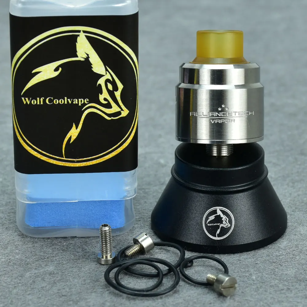WolfCoolvape The Flave Style 22mm RDA vape mtl rda tank with bf pin Rebuildable Dripping Atomizer mtl rda vape tank