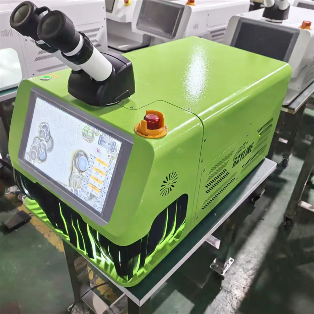 New Jewelry Laser Welding Machine YAG Laser Spot Laser Welder 13.5 inch screen with CCD Repair Machine Gold/Jewelry/Sliver/Rings