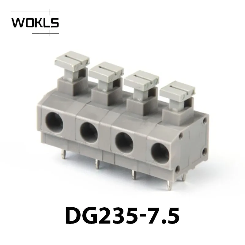 KF235 7.5MM PCB SPRING TERMINAL BLOCKS  7.5MM 2PIN ~ 12PIN SCREWLESS CONNECTOR PHOENIX CONTACT EDGSON KEFA DG235