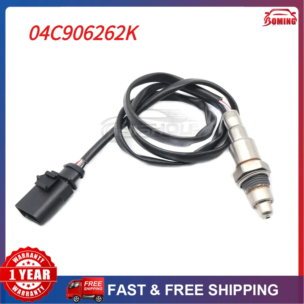 NEUER Luft-Kraftstoff-Verhältnis-Lambda-O2-Sauerstoffsensor für Volkswagen Polo Bora Beetle Fusca Bjalla für Skoda Fabia 1.0 2.0 11-19 04C906262K