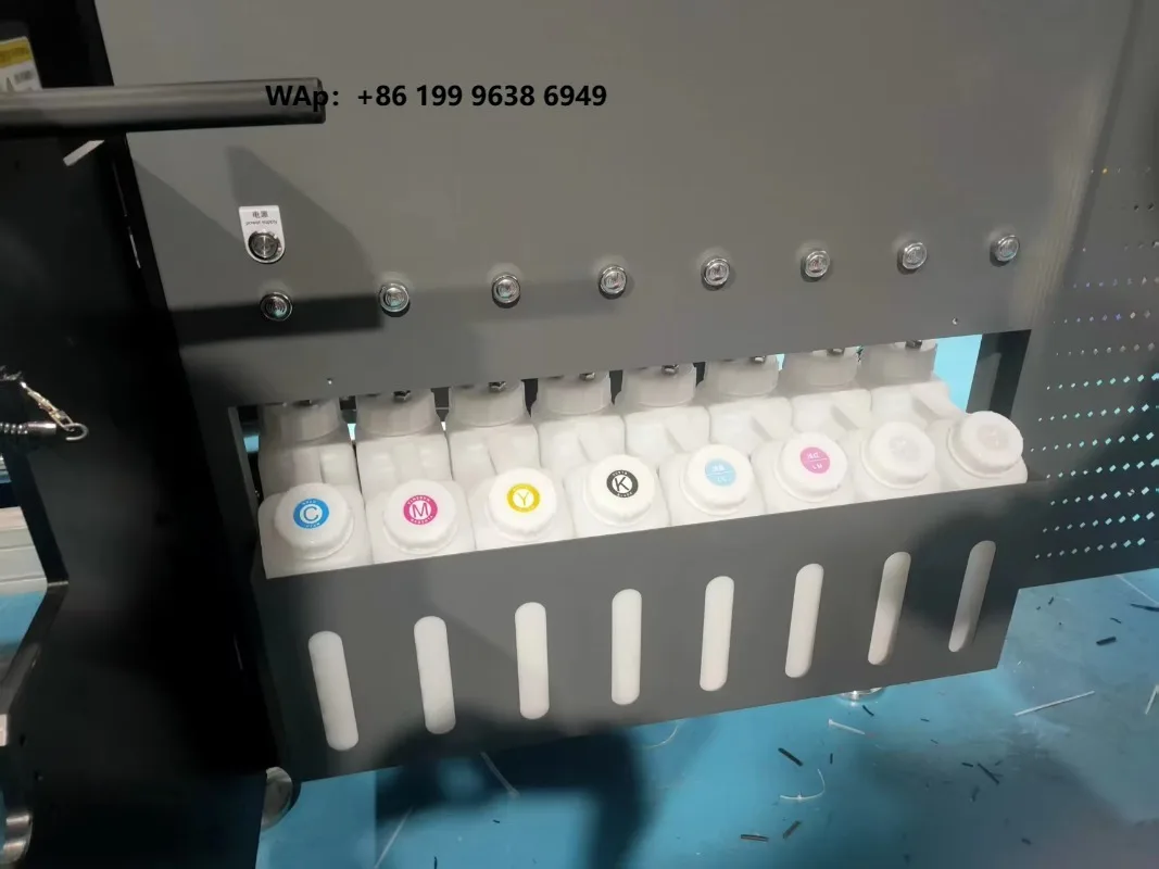 16 Head Digital Inkjet Printer with I3200 Printhead Pigment Ink Coated & Kraft Paper Printer for Custom Packaging Box Printing