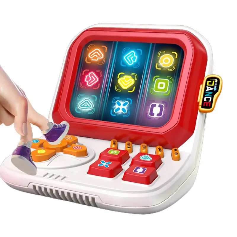 

Finger Dancing Game Machine Interactive Fun Puzzle Game Stress Relief Training Memory Toy with Light and Sound kids gift