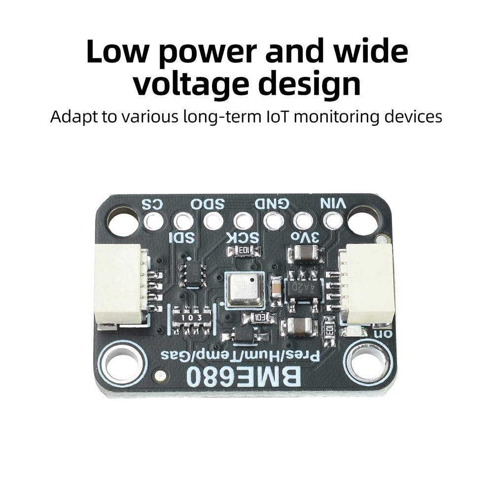 BME688 Umweltsensormodul für Smart Home IoT zur Luftqualitäts-, Temperatur- und Feuchtigkeitsmessung mit KI-Erkennung – Detail 3