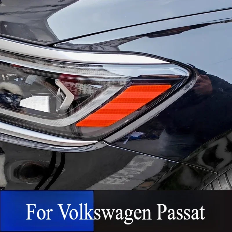 Standard Headlights Strong Reflective For Volkswagen Passat 2016-2018 Car Sticker Personalized Night Warning Sticker