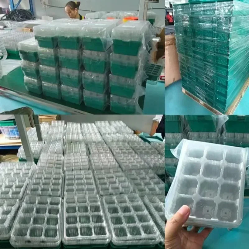 New Full Spectrum LED Grow Light Seed Germinate Growth Supplement Light Seedling Nursery Pot Suit Adjust Brightness Fixed Time