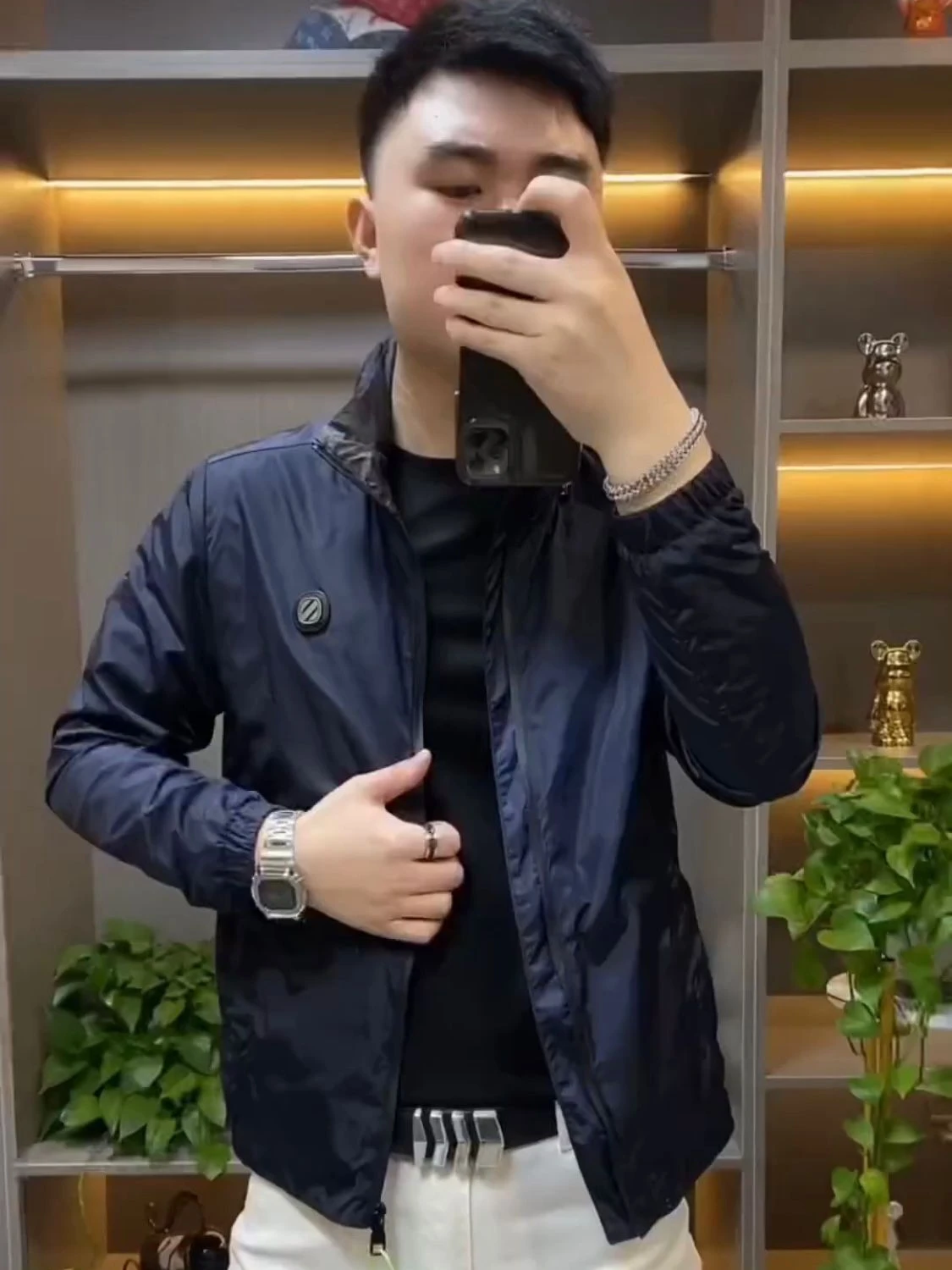 

Весенне-осенняя роскошная деловая повседневная куртка с воротником-стойкой, мужская модная универсальная цветная верхняя одежда для отдыха