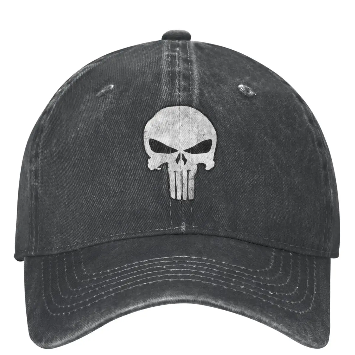 

COMIC SKULL Casual Baseball Cap Classic Print Outdoor Gym Hip Hop Hats Spring Adjustable Unisex-Teens Fashion Baseball Caps