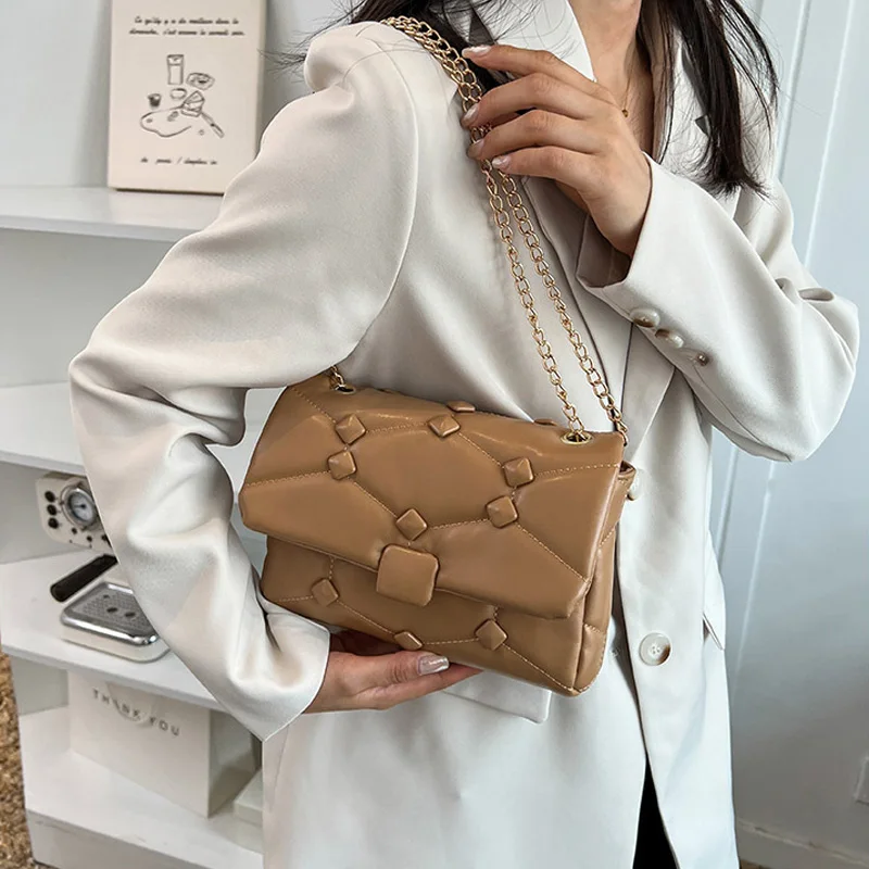 New Fashion Flap Crossbody Bags For Women Designer Ladies Handbags And Purses Brand Chain Shoulder Bag