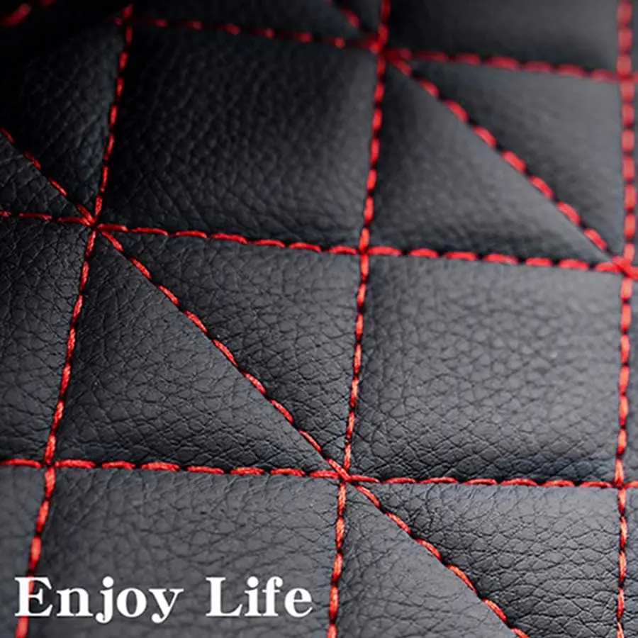 Picture 7: Full Set 5-Sits Car Seat Cover PU Leather Front & Rear Cushion Protector