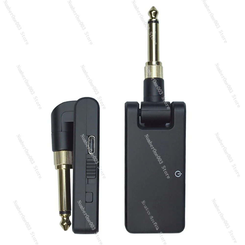 M-VAVE WP-8 2.4G Guitar Wireless Transmitter Receiver Wireless Guitar System for Guitar Bass 4 Channels Built-In Rechargeable