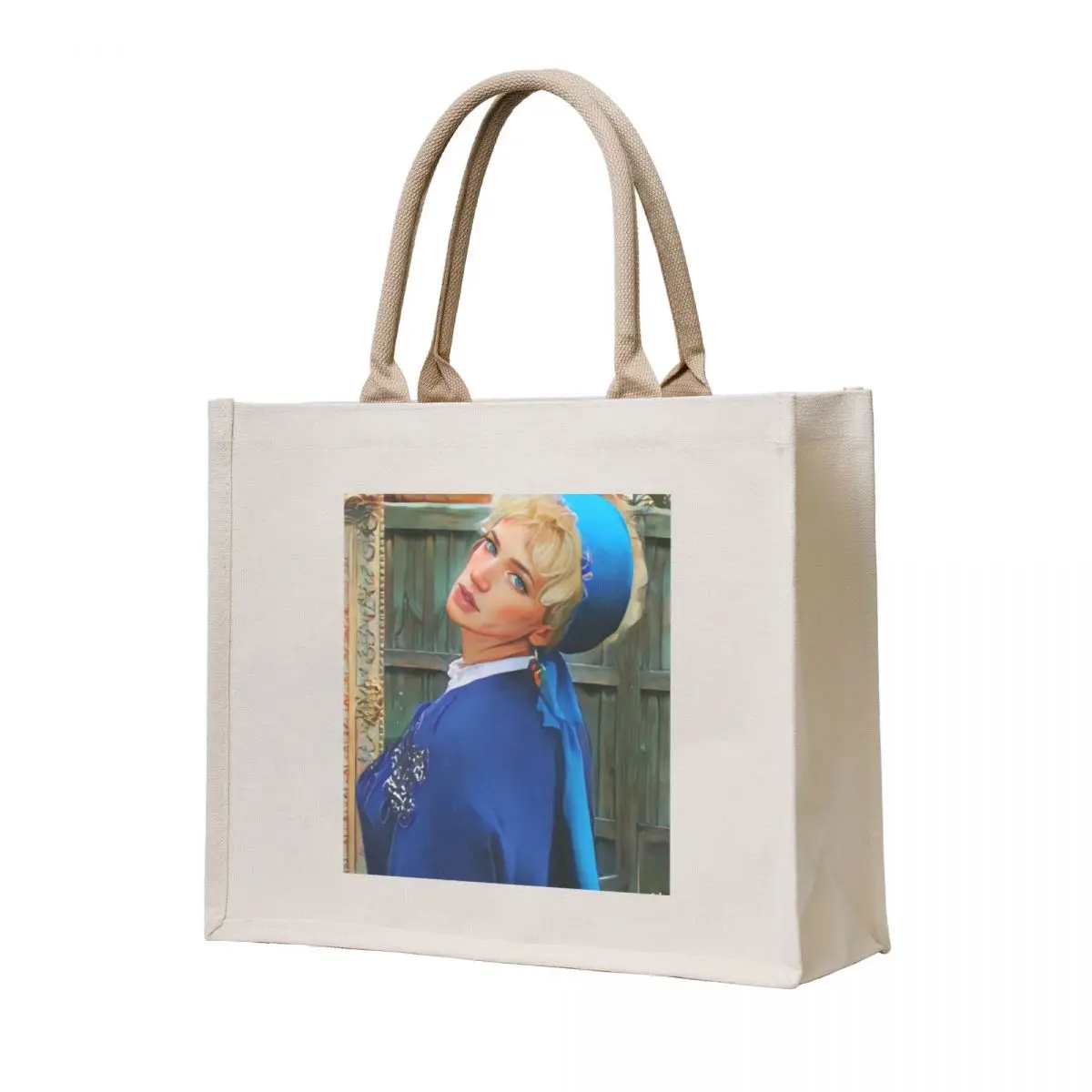 

Kath Day Knight, the girl with the parrot earring Tote Bag canvas bags tote bag women tote bag custom shopper women canvas