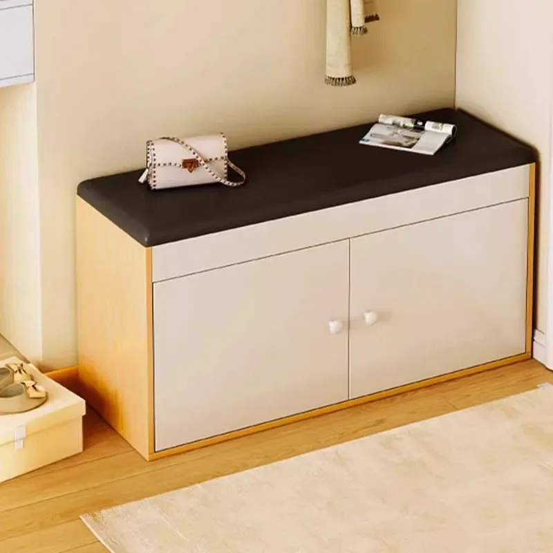 

Многоцелевой органайзер для хранения обуви, прочная современная мебель для прихожей с сиденьем для прихожей, гостиной, полка для обуви, шкаф