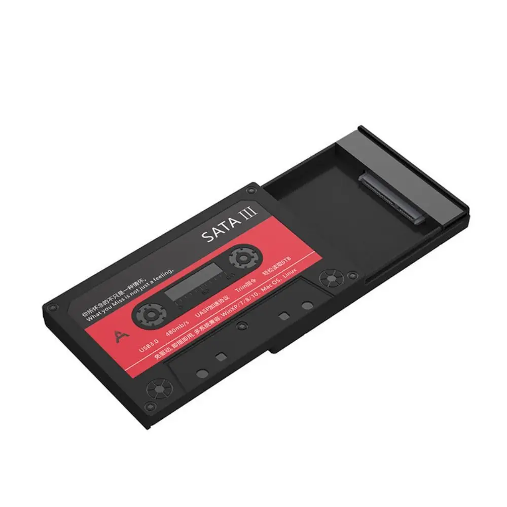 New 2.5 Inch External Hard Drive Enclosure USB 3.0 Portable SSD Enclosure SATA 5Gbps Hard Drive Case