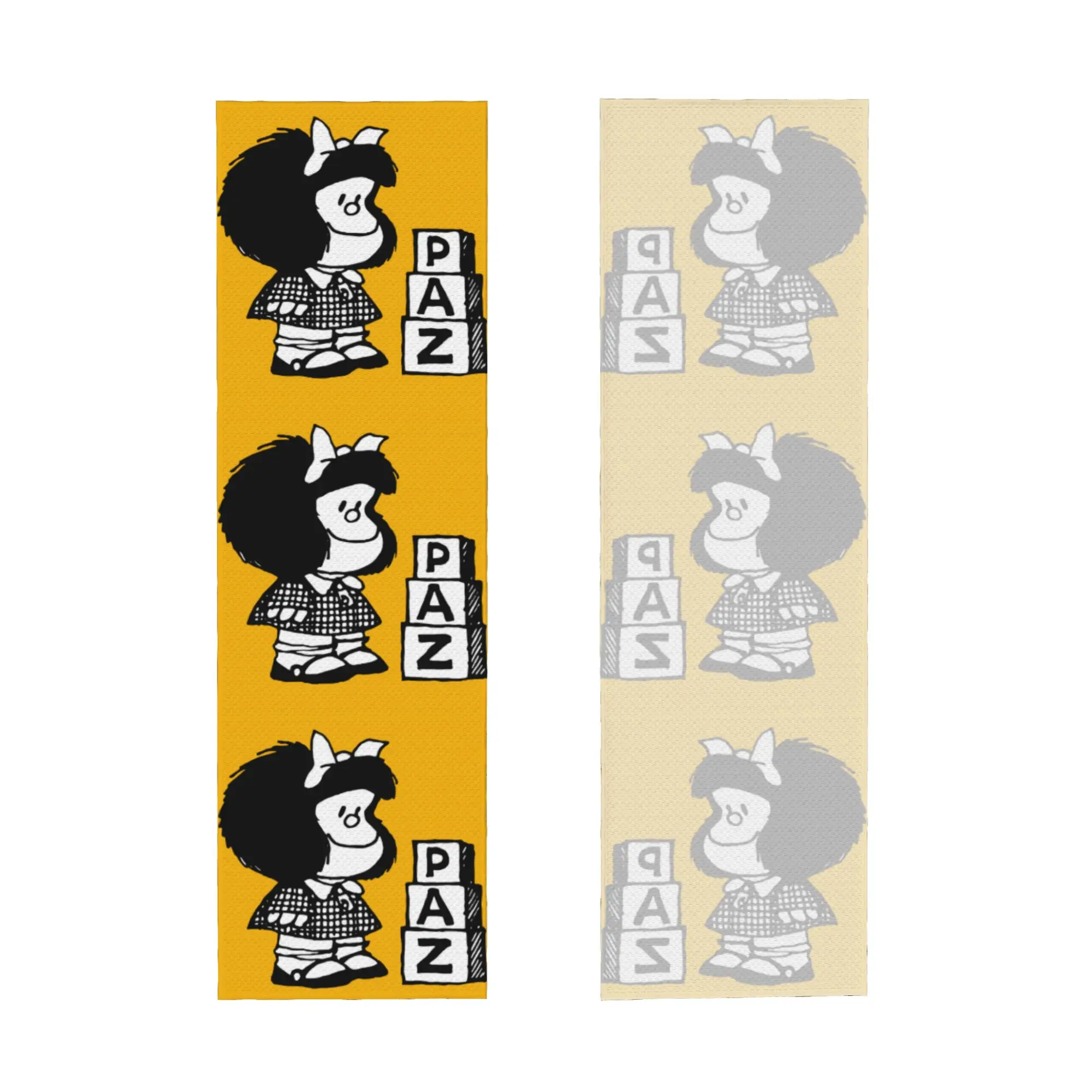 Mafalda Argentine Cartoon Quino Comic Towel Quick Drying  Super Soft  Fitness and Outdoor Activities Towels