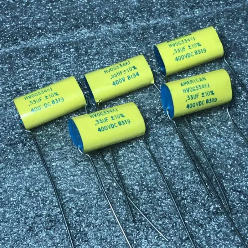 

5-50 шт. новый американский радиоичный 0,33 мкФ 400 В аудиоразъем бесконечный конденсатор