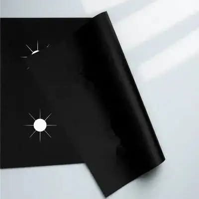 

1Set Gas Stove Top Covers Stove Top Protector for Gas Burners Dishwasher Safe Reusable Stovetop Mat with Cleaning Brush Kitchen