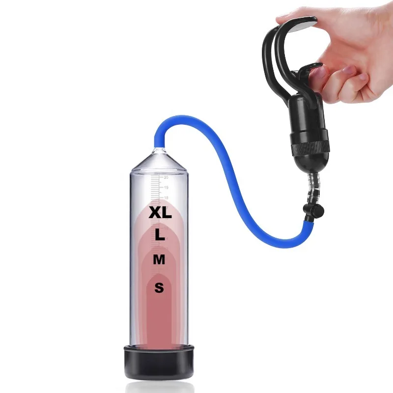 Penis Vacuum Pump Male Penile Erection Penis Enlargement Trainer Genital Stimulation Masturbation Extender Adult Sex Toys 18+ - view 2