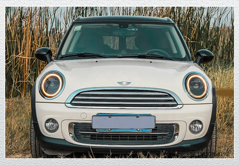 Архаичная фара для Mini Cooper R56 R57 R55 JCW Светодиодные фары 2007-2013 MINI Hatch Cooper S R56 Фари